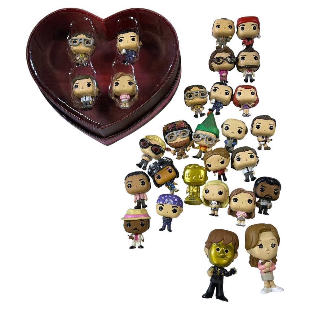 Funko Pocket Pop The Office 28 Pc Lot Michael Pam